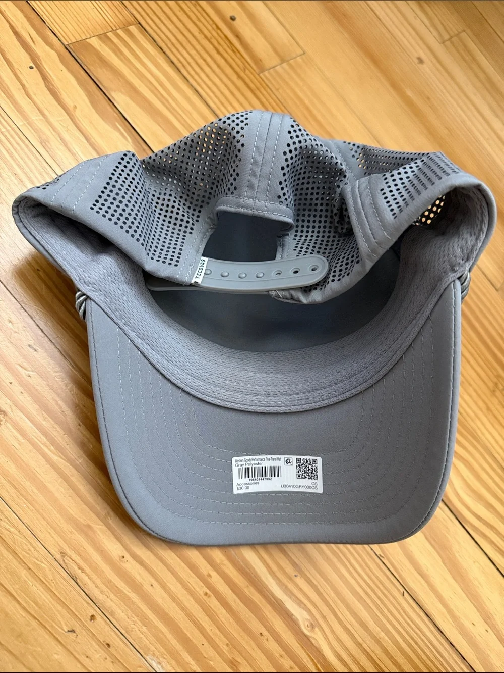Tecovas Light Gray Western Rope-Accent Trucker Hat